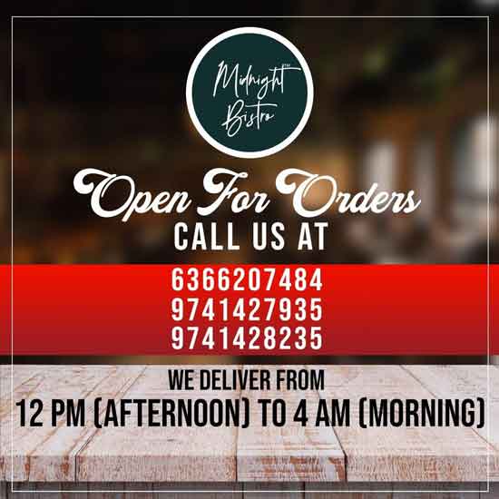 Midnight Bistro - Online Home Delivery - Mangalore