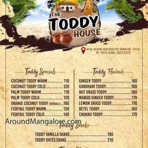 Food Menu - The Toddy House - Mangalore