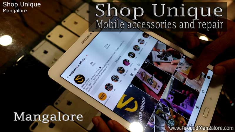 Shop Unique – Mobile accessories and repair – Next to Unity Hospital, Falnir, Mangalore