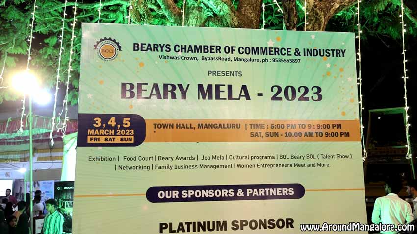 Beary Mela 2023 – Town Hall, Hampankatta, Mangalore 🗓